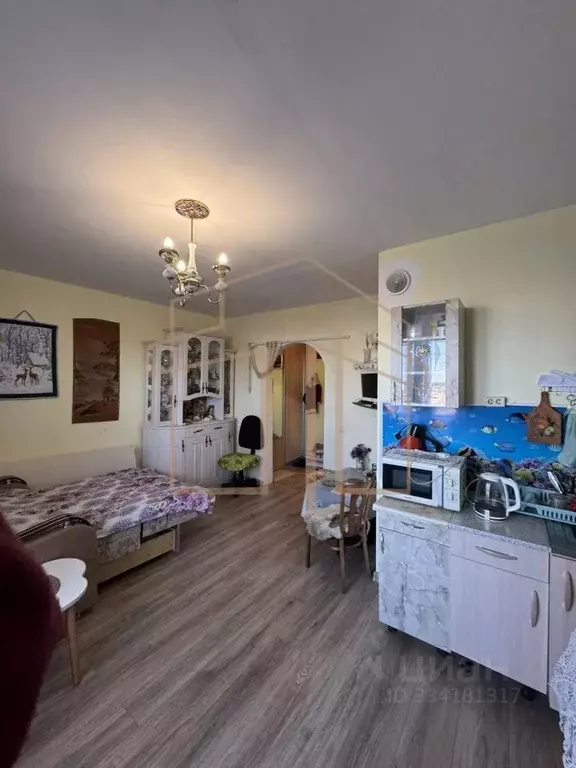 Студия Тюменская область, Тюмень ул. Новоселов, 117 (24.0 м) - Фото 1
