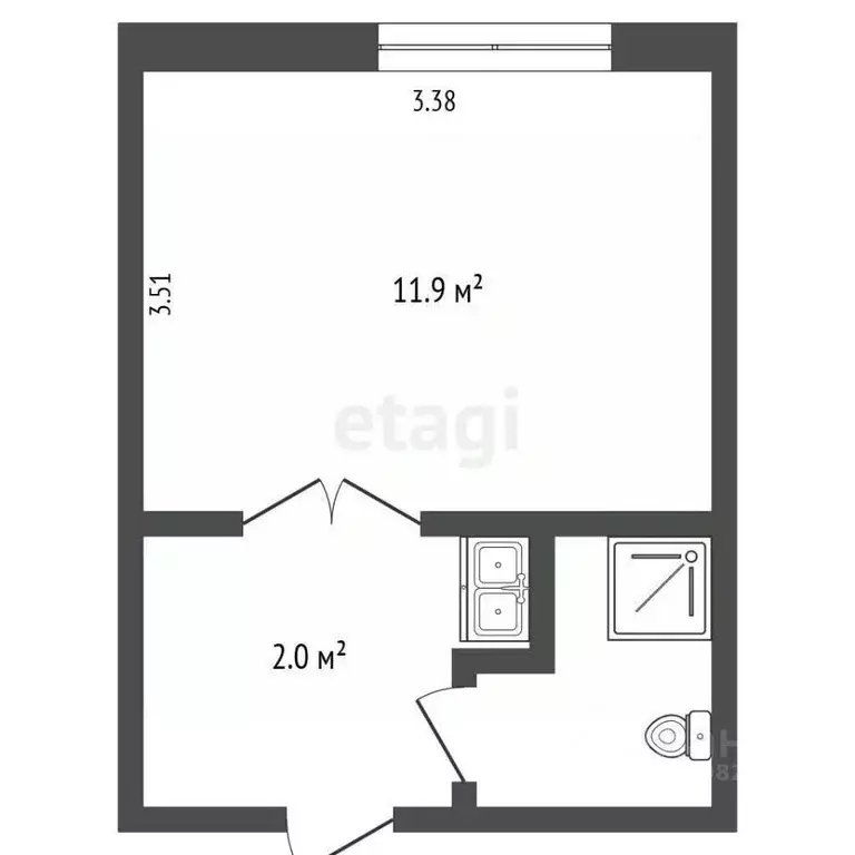 1-к кв. Марий Эл, Йошкар-Ола ул. Свердлова, 36А (12.9 м) - Фото 0