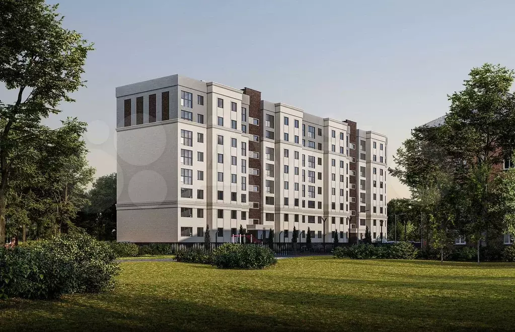 3-к. квартира, 81,9 м, 6/8 эт. - Фото 1