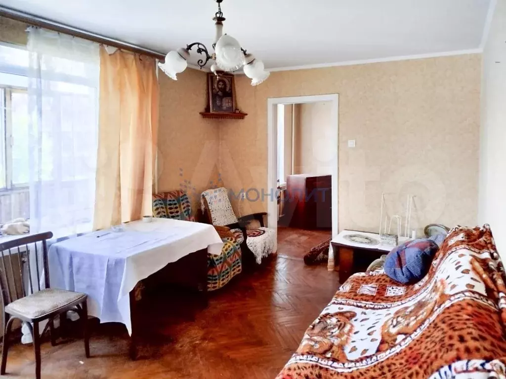 3-к. квартира, 54,9 м, 6/9 эт. - Фото 0