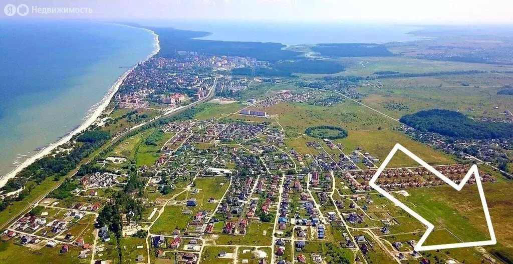 Участок в Зеленоградск, посёлок Малиновка (8 м) - Фото 0