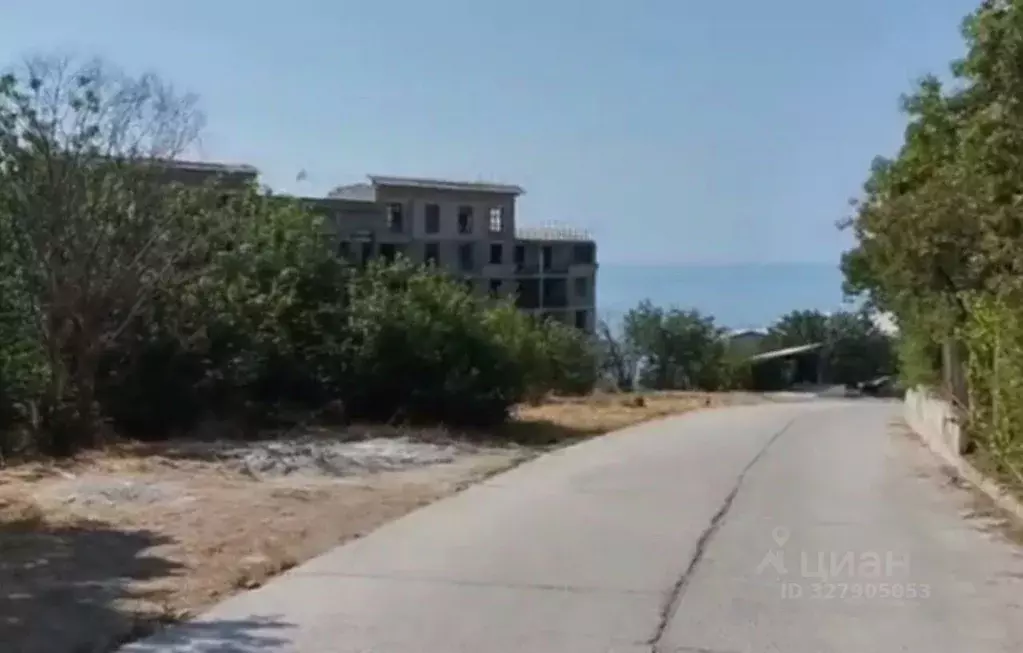 Участок в Крым, Ялта муниципальный округ, Гурзуф пгт пер. Солнечный, 5 ... - Фото 1