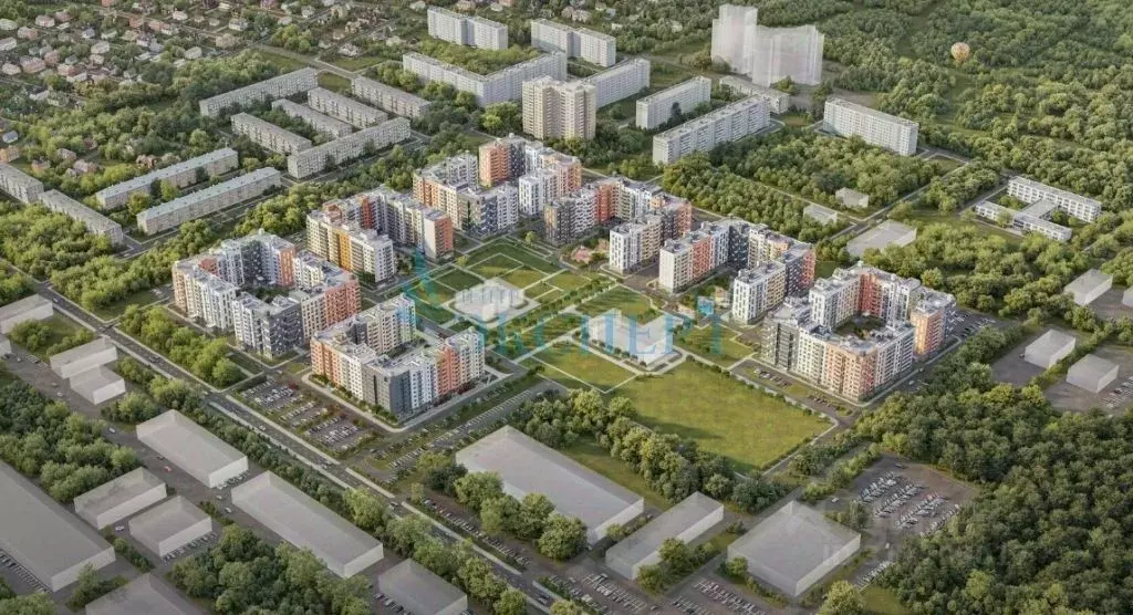 2-к кв. Нижегородская область, Нижний Новгород ул. Лесной городок ... - Фото 0