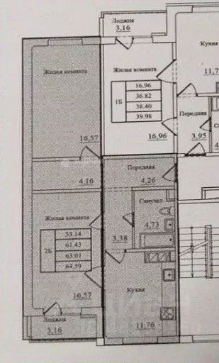 2-к кв. чувашия, чебоксары бул. солнечный, 6к2 (61.5 м) - Фото 1