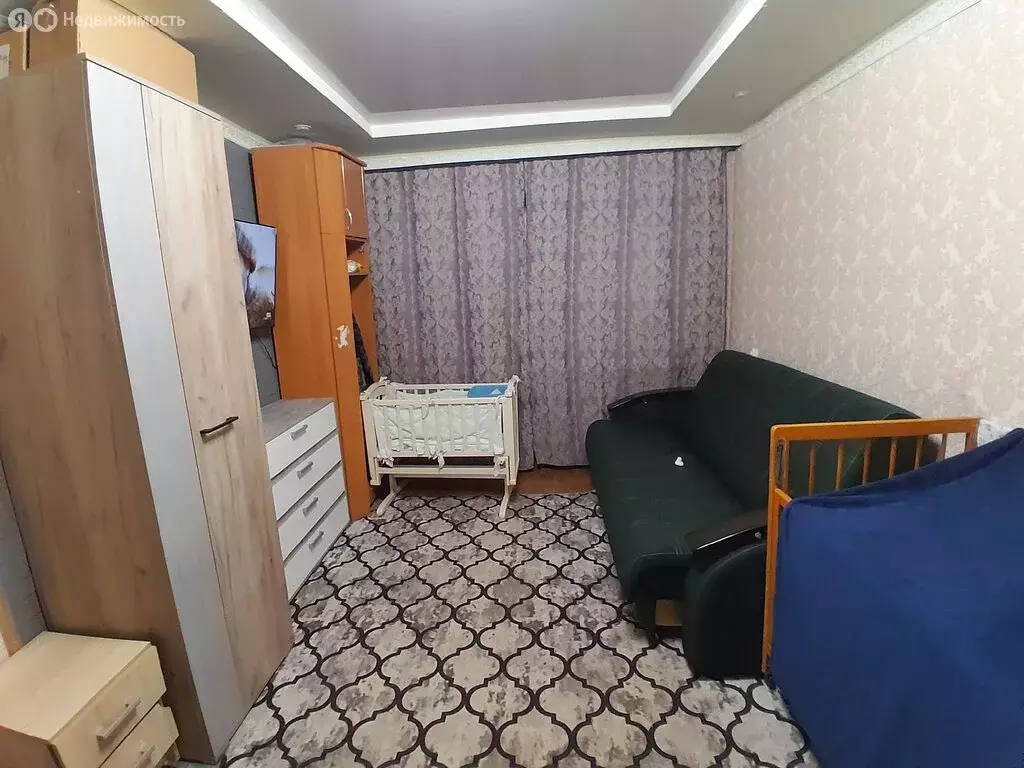 1-комнатная квартира: Вологодская область, рабочий посёлок Шексна, ... - Фото 1