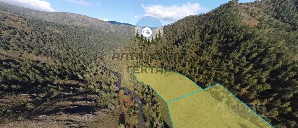 Участок в Алтай, Чемальский район, с. Уожан Заречная ул., 7 (50.0 ... - Фото 1