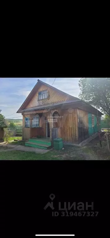 Дом в Татарстан, Нижнекамский район, Шингальчинское с/пос, д. Клятле ... - Фото 1