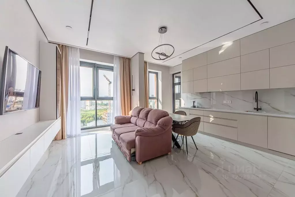 3-к кв. Москва Шелепихинская наб., 40к2 (88.0 м) - Фото 1