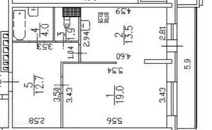 Продаётся 1-к квартира, 51.1 м - Фото 1