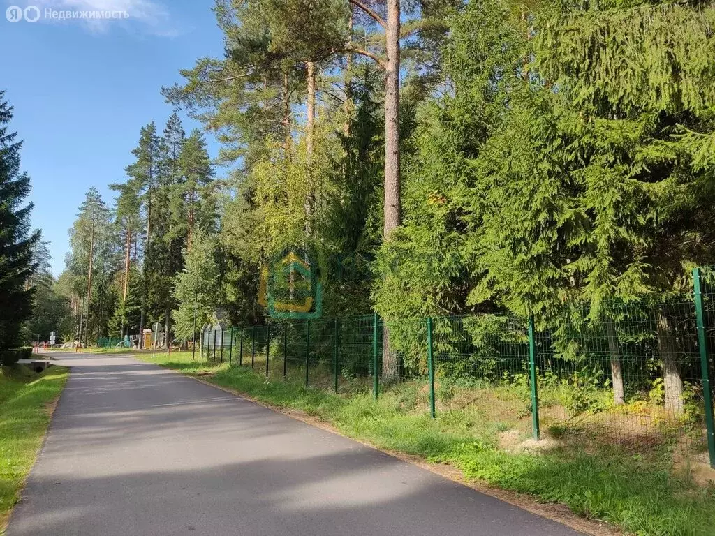 Участок в Юкковское сельское поселение, коттеджный посёлок Лесной парк ... - Фото 1