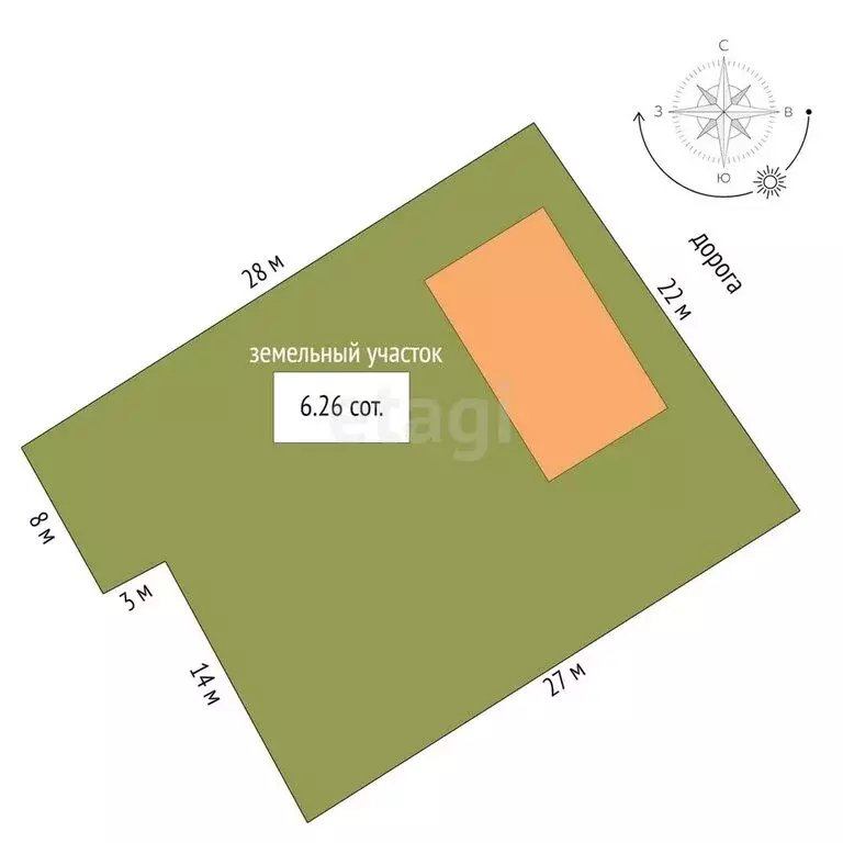 Дом в Тамбов, Глинная улица (63.9 м) - Фото 0
