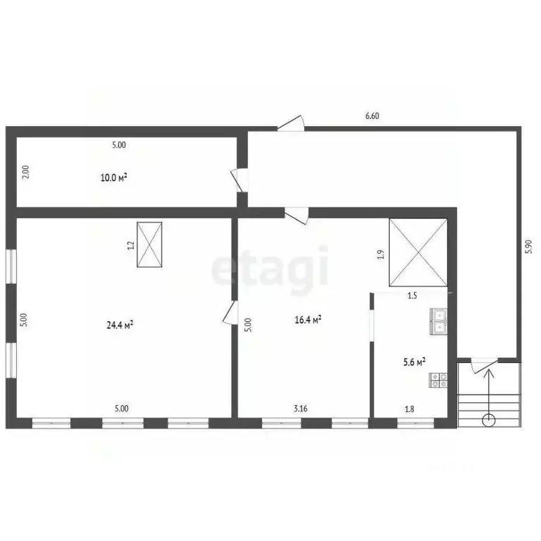 Дом в Мордовия, Краснослободский район, с. Сивинь Залесная ул., 11 ... - Фото 2