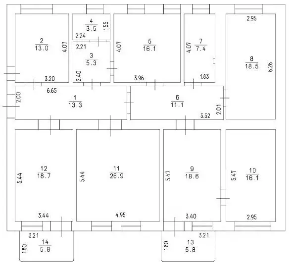 Офис в Крым, Ялта ул. Морская, 5 (180 м) - Фото 2