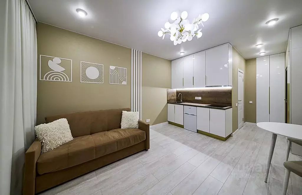 Студия Санкт-Петербург Планерная ул., 91к1 (24.3 м) - Фото 1