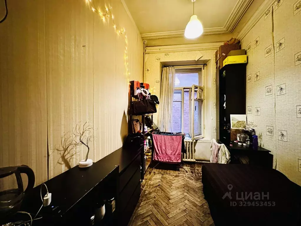 Комната Санкт-Петербург 8-я Советская ул., 32 (8.0 м) - Фото 2