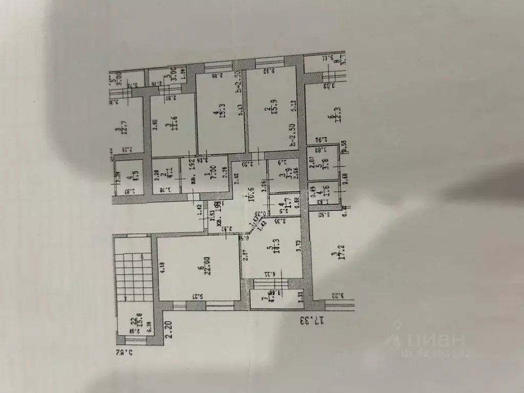 3-к кв. Нижегородская область, Бор ул. Луначарского, 214 (72.9 м) - Фото 1