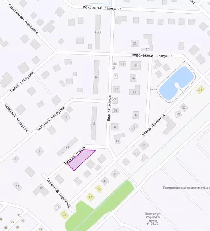 Участок в Свердловская область, Екатеринбург ул. Видная (12.8 сот.) - Фото 2
