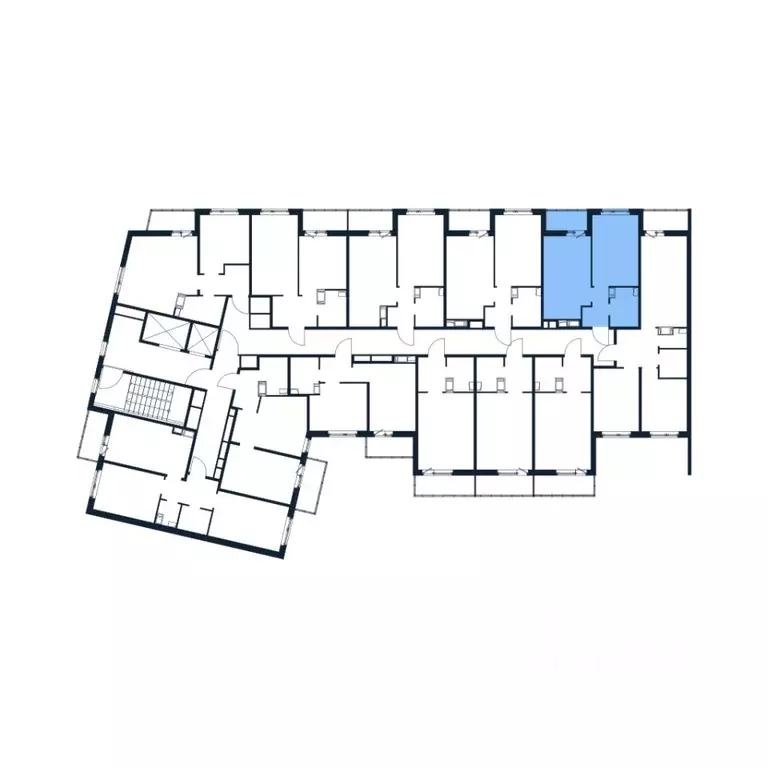 1-к кв. Ленинградская область, Мурино Всеволожский район, ул. ... - Фото 2