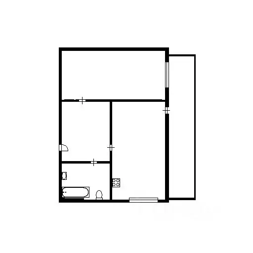 2-к кв. Новосибирская область, Новосибирск ул. Кирова, 108 (52.0 м) - Фото 1