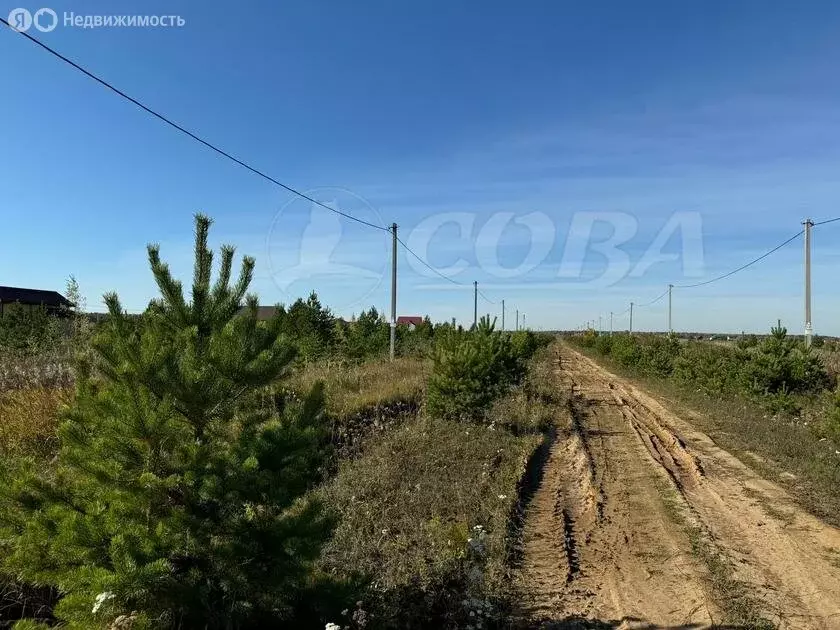 Участок в Тюменский район, село Успенка (9.6 м) - Фото 1