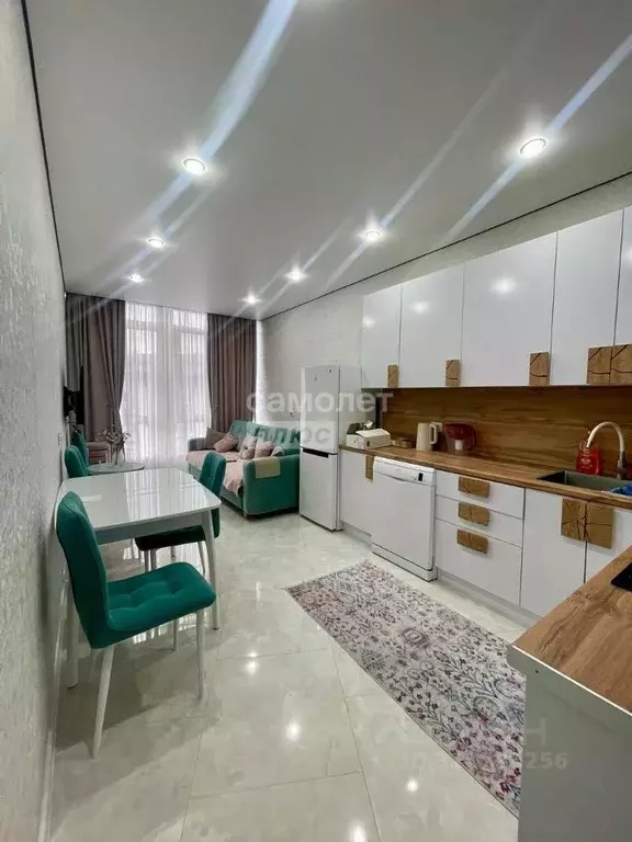 1-к кв. Кабардино-Балкария, Нальчик ул. Тлостанова, 32 (50.0 м) - Фото 2