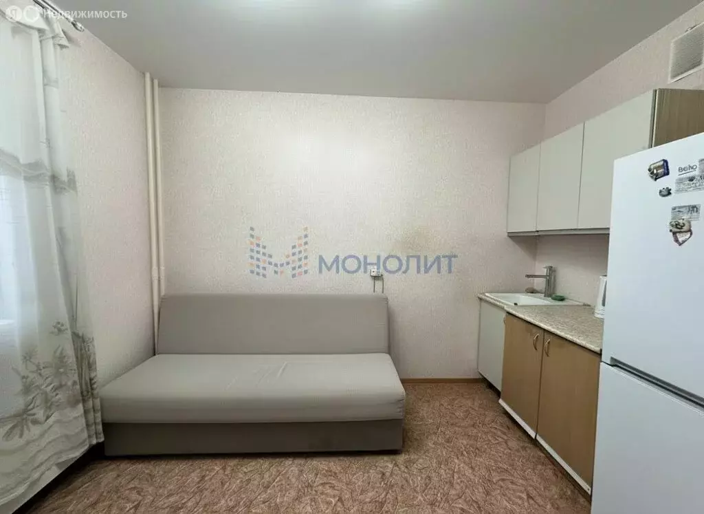 Квартира-студия: Нижний Новгород, Бурнаковская улица, 97 (20.9 м) - Фото 2