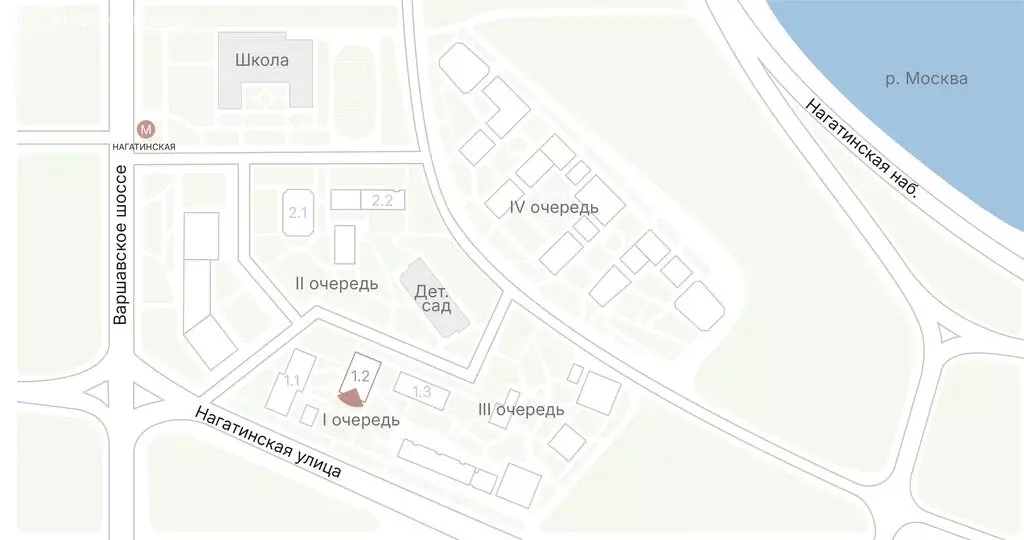 2-комнатная квартира: Москва, ЖК Первый Нагатинский, 1.2 (85.1 м) - Фото 2