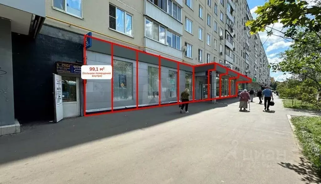 Помещение свободного назначения в Москва Планерная ул., 12К1 (99 м) - Фото 1