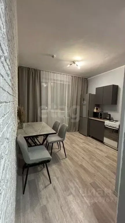 1-к кв. Тюменская область, Тюмень Харьковская ул., 27 (39.0 м) - Фото 2