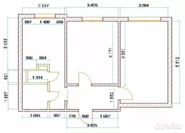 2-комнатная квартира: Москва, улица Академика Анохина, 38к2 (53.6 м) - Фото 1