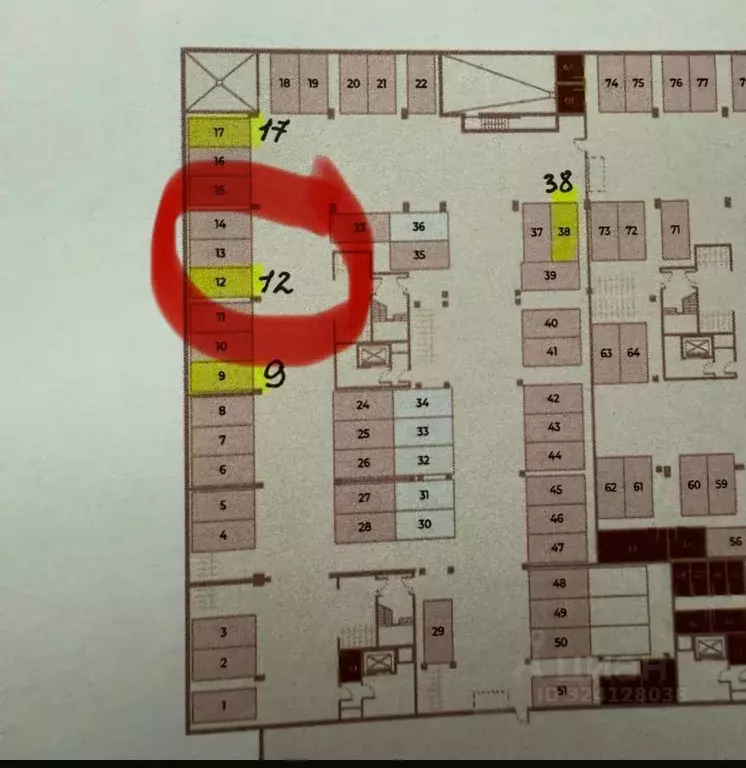 Гараж в Санкт-Петербург Петровский просп., 9к2 (13 м) - Фото 2