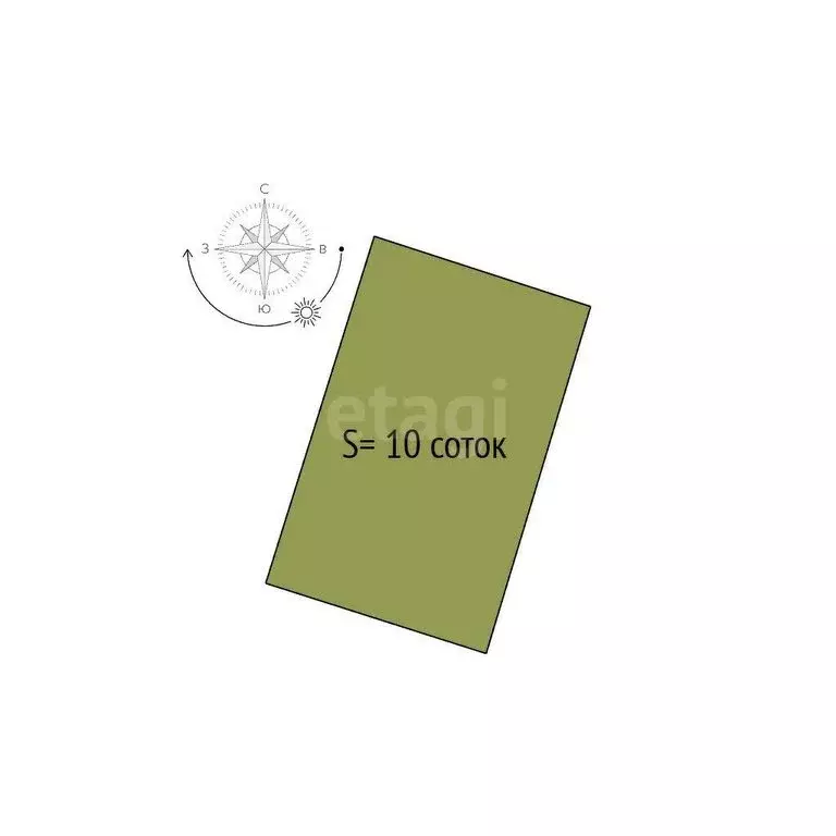 Участок в Морозовский сельсовет, садовое товарищество Берёзка (10 м) - Фото 1