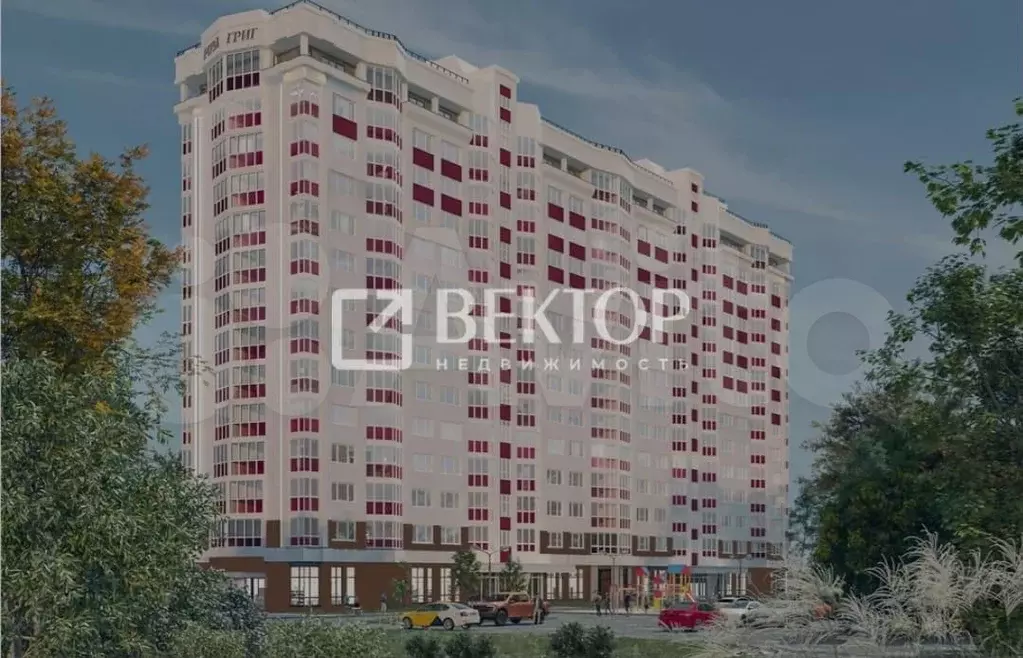 2-к. квартира, 71,2 м, 4/14 эт. - Фото 1