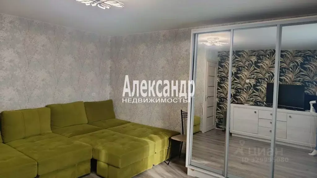 1-к кв. Санкт-Петербург просп. Ударников, 26 (32.7 м) - Фото 1