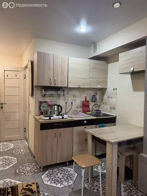 Квартира-студия: Анапа, улица Адмирала Пустошкина, 22к3 (18 м) - Фото 1