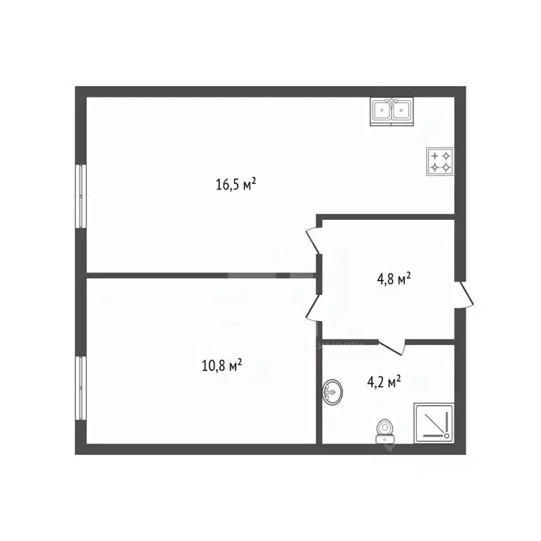 1-к кв. Санкт-Петербург ул. Одоевского, 21к1 (36.6 м) - Фото 1