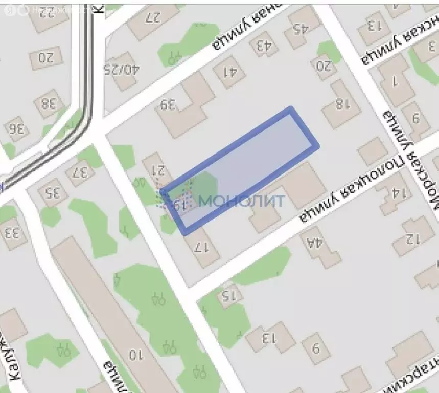 Участок в Нижний Новгород, Климовская улица, 19 (17 м) - Фото 1