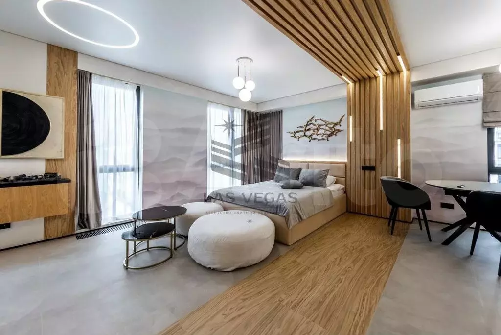 1-к. квартира, 52 м, 6/8 эт. - Фото 1
