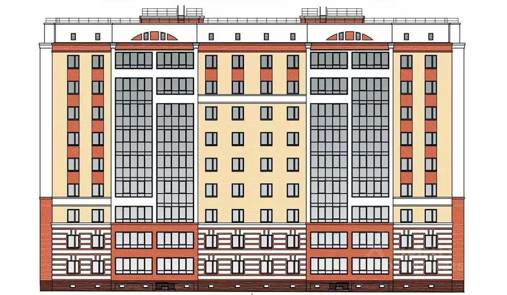 2-к кв. Омская область, Омск ул. А.Н. Кабанова, 2 (70.7 м) - Фото 0