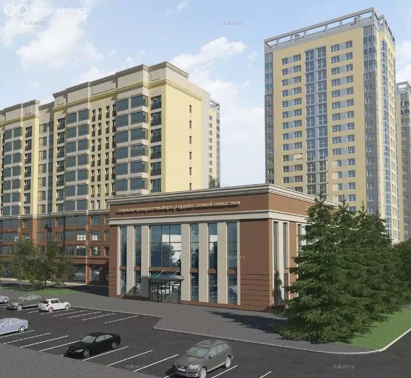 Квартира-студия: Новосибирск, улица Богдана Хмельницкого, 21 (38.6 м) - Фото 2