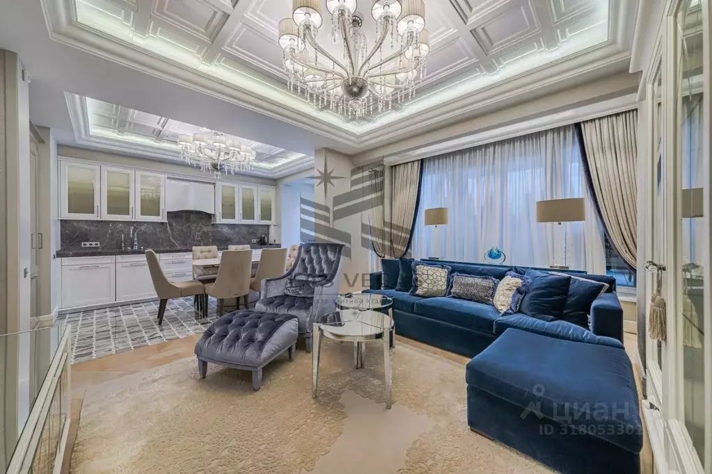 4-к кв. Москва Мытная ул., 7с1 (160.0 м) - Фото 0