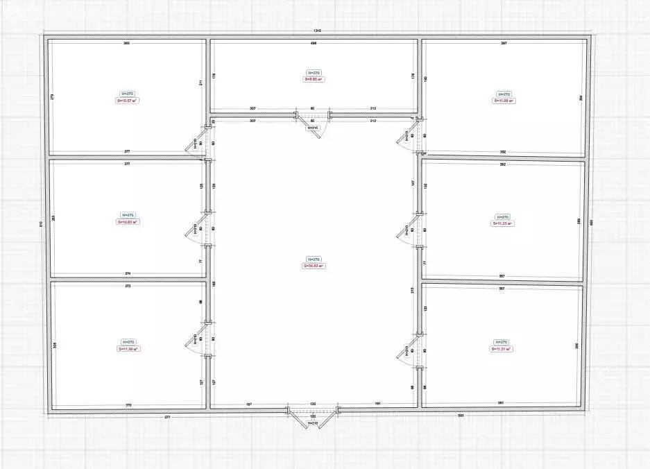 Дом в село Пседах, Грозненская улица (255 м) - Фото 1