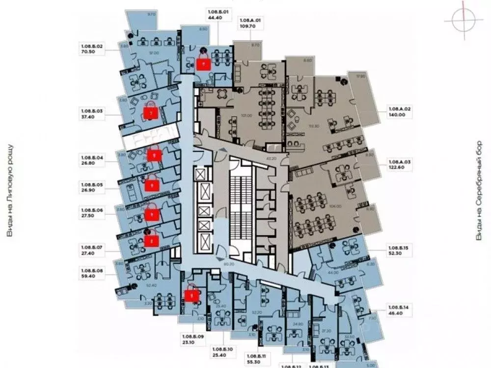 Офис в Москва ул. Маршала Прошлякова, 19 (27 м) - Фото 2