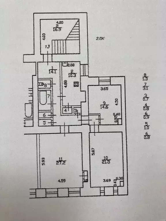 Продаётся 3-к квартира, 96.1 м - Фото 0