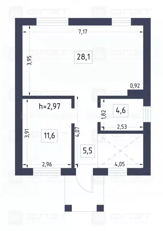 Дом в Татарстан, Казань Чебакса жилмассив, ул. Дорожная, 8В (115 м) - Фото 1