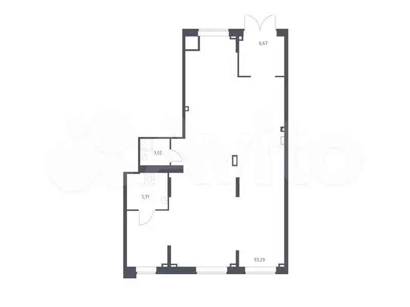 Продам помещение свободного назначения, 108.7 м - Фото 0