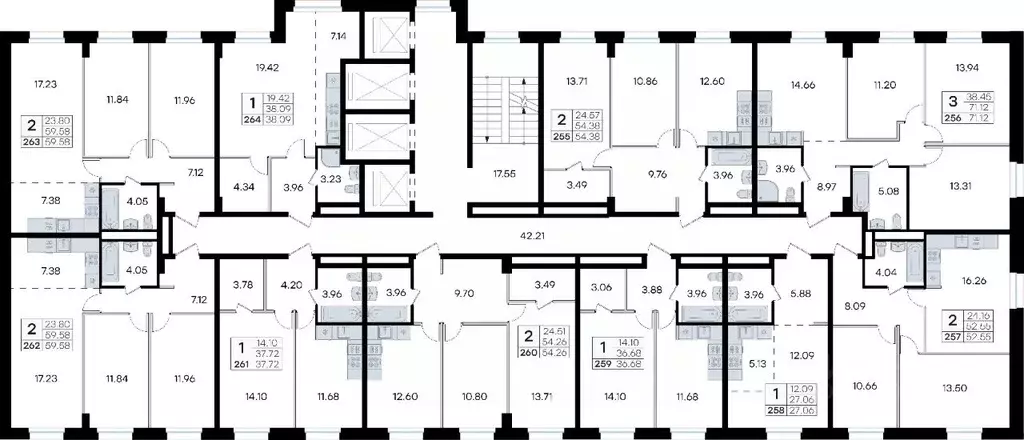 2-к кв. Приморский край, Владивосток ул. Тухачевского (52.55 м) - Фото 1