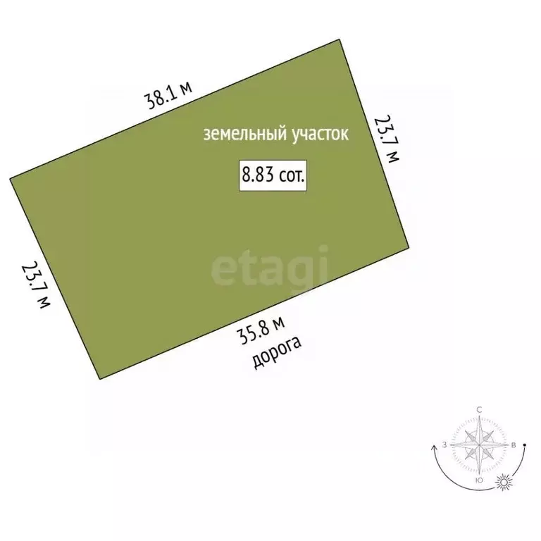 Участок в Костромская область, Костромской район, Самсоновское с/пос, ... - Фото 2