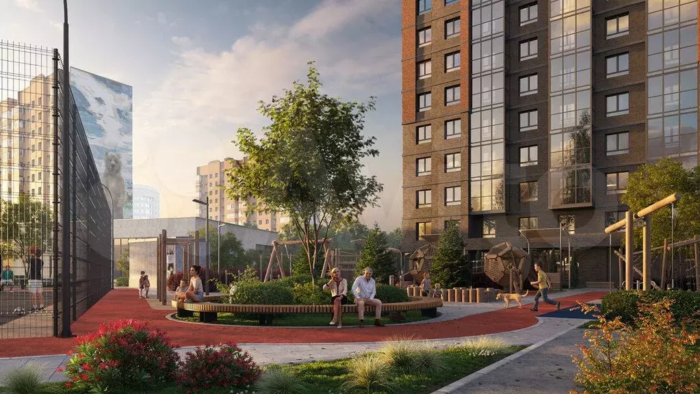 Квартира-студия, 43 м, 8/25 эт. - Фото 1