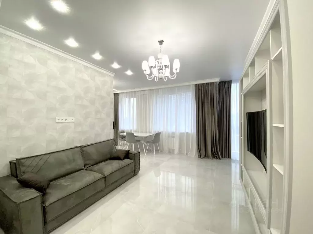 2-к кв. Ростовская область, Ростов-на-Дону Береговая ул., 19/2 (70.0 ... - Фото 1